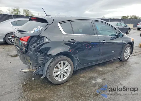 2014 Kia Forte Ex из США, поврежденный, VIN KNAFX5A84E5158596
